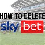 how to delete sky bet account